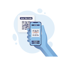 Icon Anbindung als QR-Code